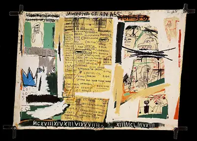 Jawbone of an Ass Jean-Michel Basquiat